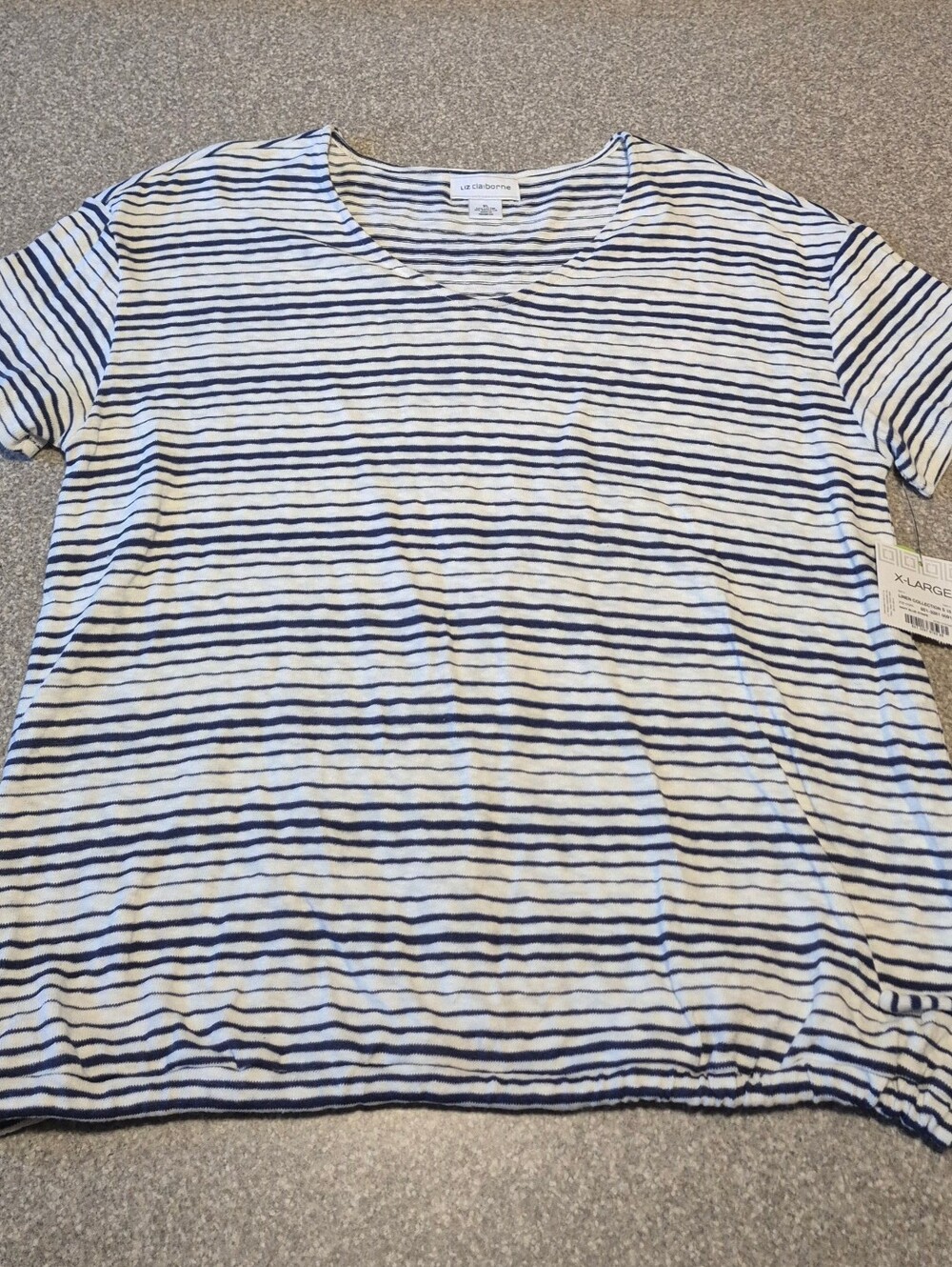 Nwt Womens Liz Claiborne Top Size Xl